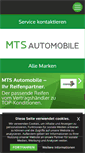 Mobile Screenshot of mts-mobile.de